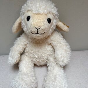 Vintage Steiff Plush Stuffed Lamb With Ear Tag